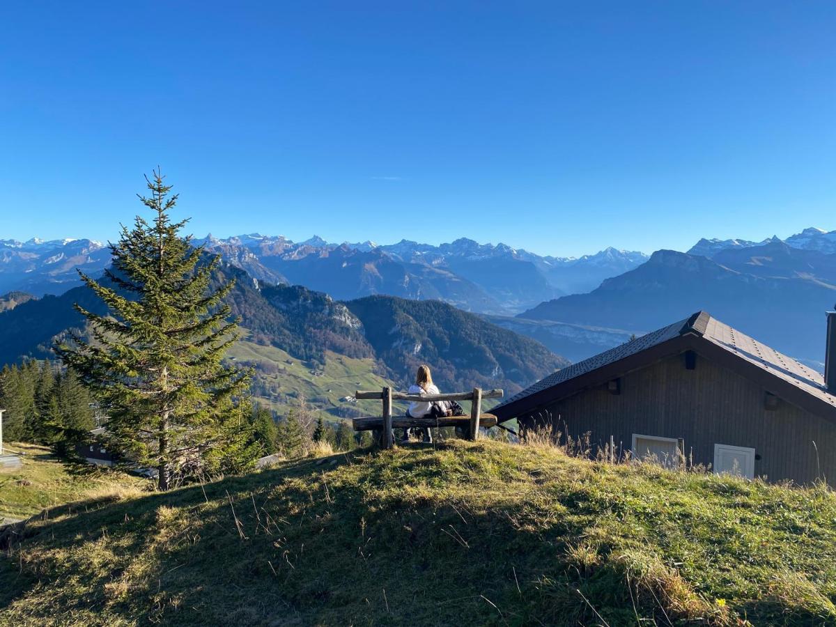 Rigi-Burggeist Alpine Guesthouse Gersau Exterior photo