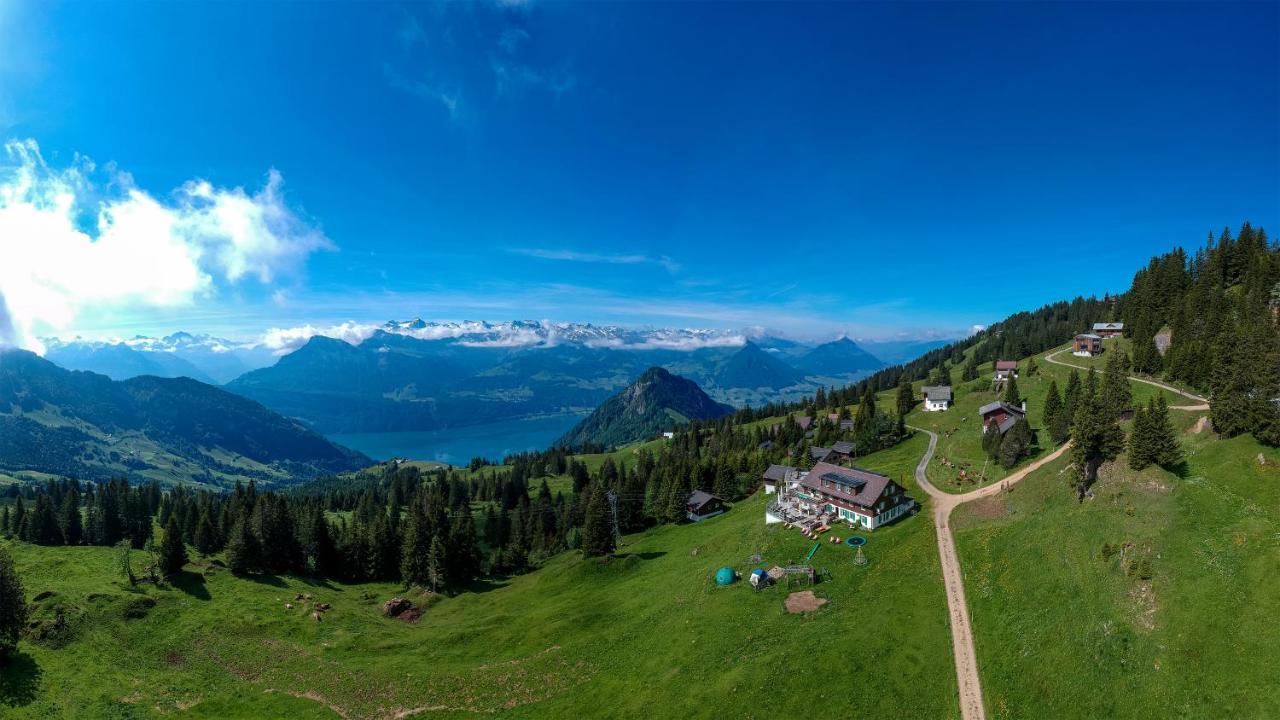 Rigi-Burggeist Alpine Guesthouse Gersau Exterior photo