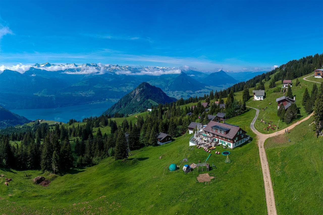 Rigi-Burggeist Alpine Guesthouse Gersau Exterior photo