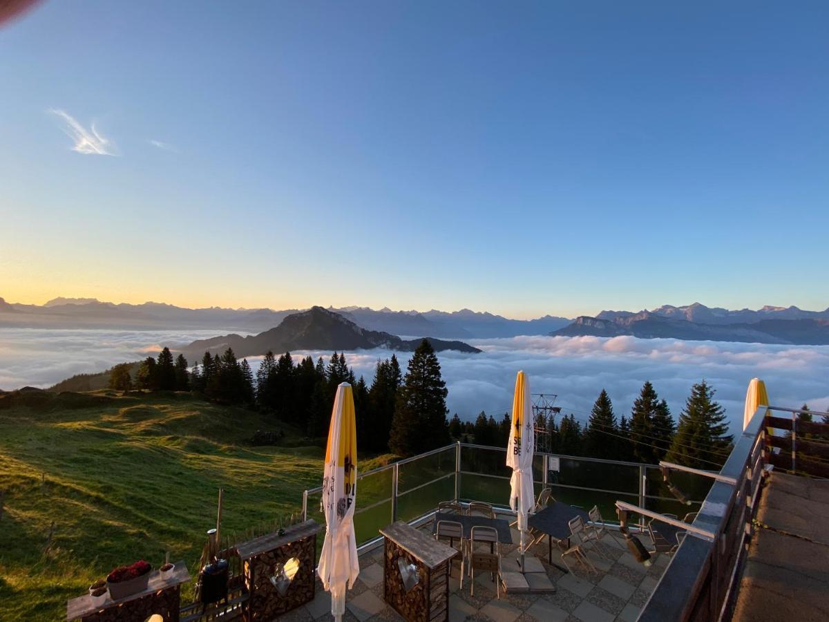 Rigi-Burggeist Alpine Guesthouse Gersau Exterior photo