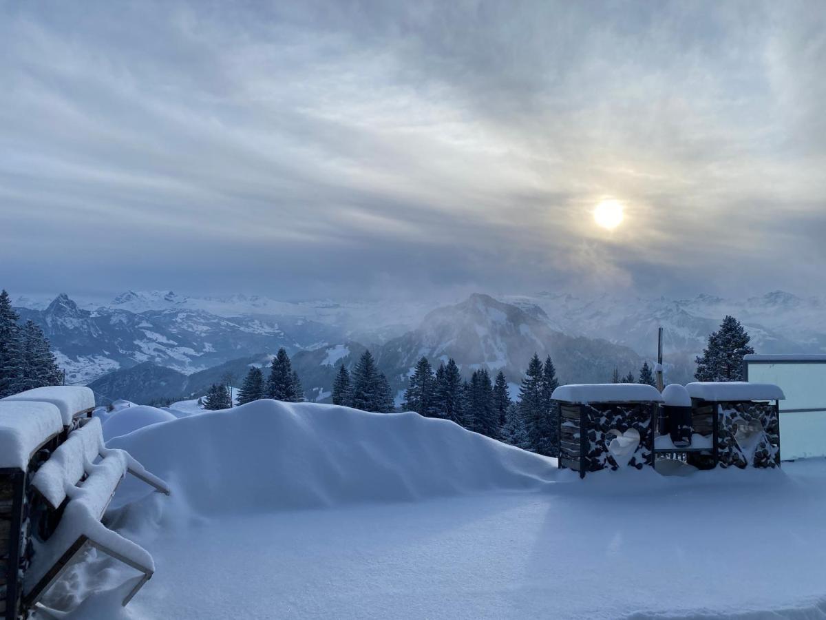 Rigi-Burggeist Alpine Guesthouse Gersau Exterior photo