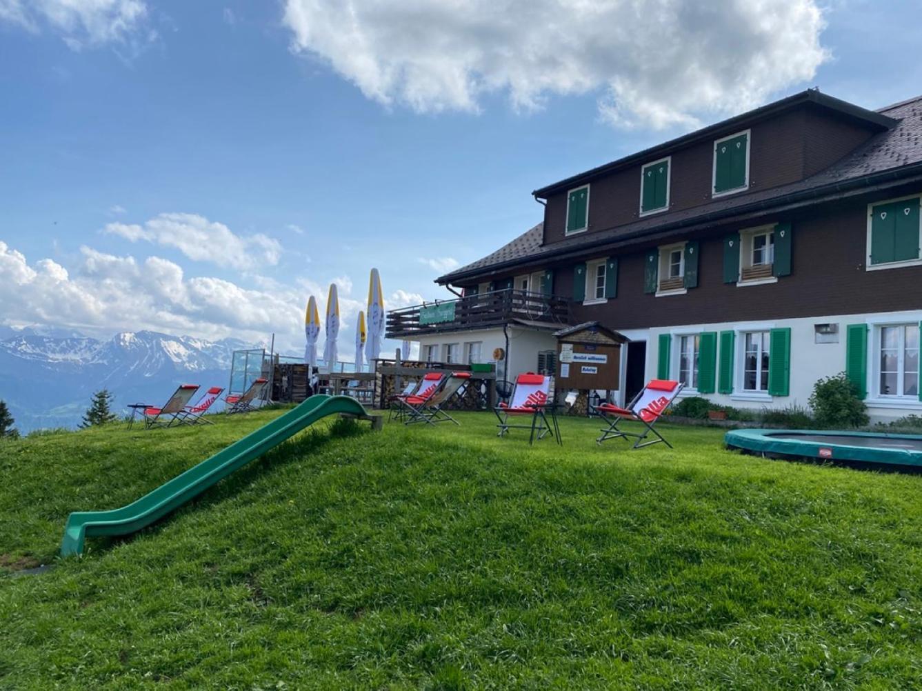 Rigi-Burggeist Alpine Guesthouse Gersau Exterior photo